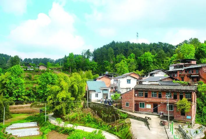 万州柱山乡村风光文家大院