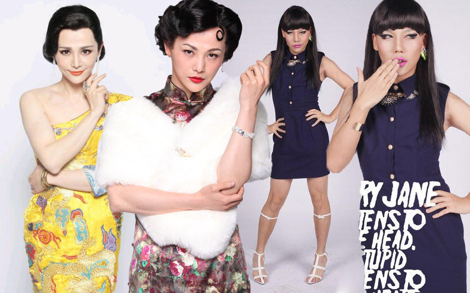 孙坚虎虎再穿旗袍女装大佬重聚首却没七年前那么惊艳了