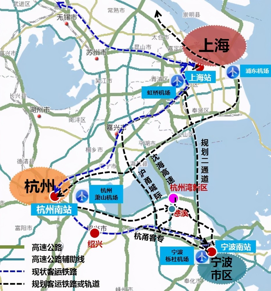 宁波杭州湾新区总体战略规划未来雏形tod交通空间优化建设