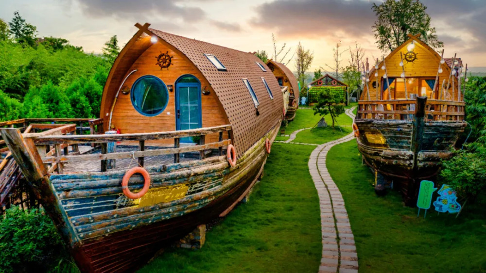 船屋民宿的别样生活,这辈子总该体验一次!_腾讯新闻