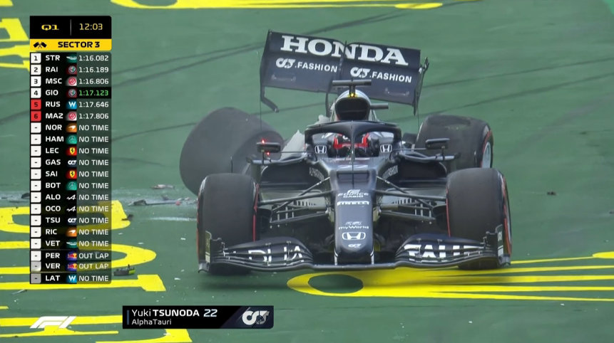 F1伊莫拉站排位赛 汉密尔顿杆位佩雷兹维斯塔潘二三位维特尔止步q2 腾讯新闻