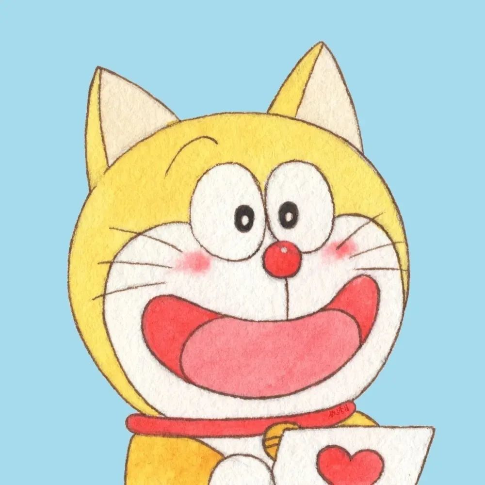 卡通头像哆啦a梦系列头像大雄叮当猫