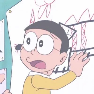 卡通头像哆啦a梦系列头像大雄叮当猫