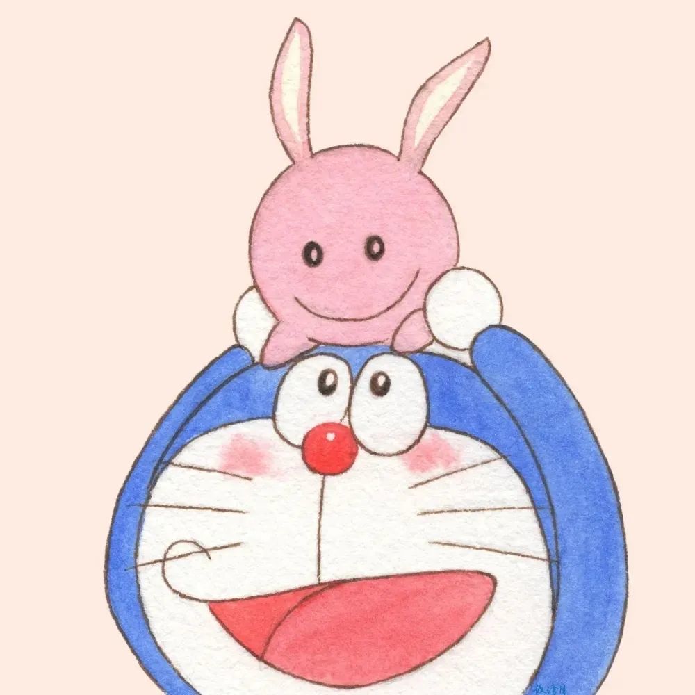 卡通头像哆啦a梦系列头像大雄叮当猫