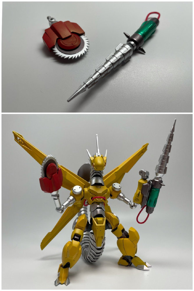 网友自制游戏王"动力工具龙",和卡牌简直一模一样,细节满分_腾讯新闻