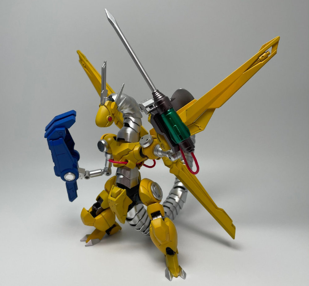 网友自制游戏王"动力工具龙",和卡牌简直一模一样,细节满分_腾讯新闻