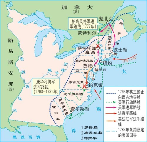 美国独立战争明显美国要弱于英国可为何结果却是美国独立