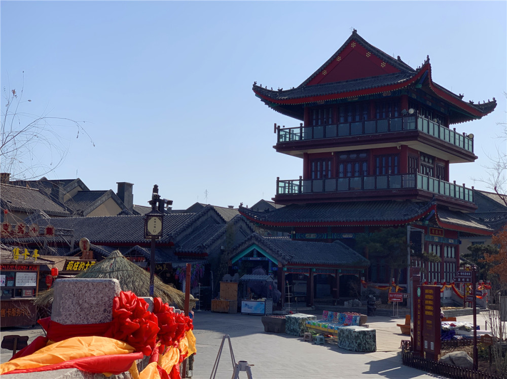 日照东夷小镇旅游攻略夜景超美我来带你边品小吃边游玩