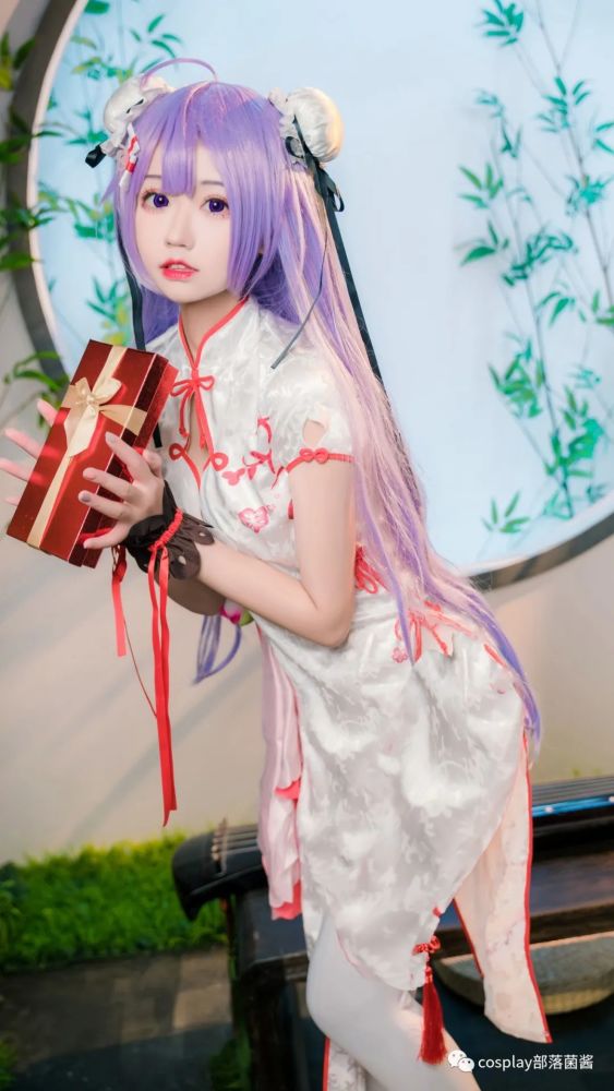 cos:碧蓝航线独角兽旗袍cos正片@猫君君