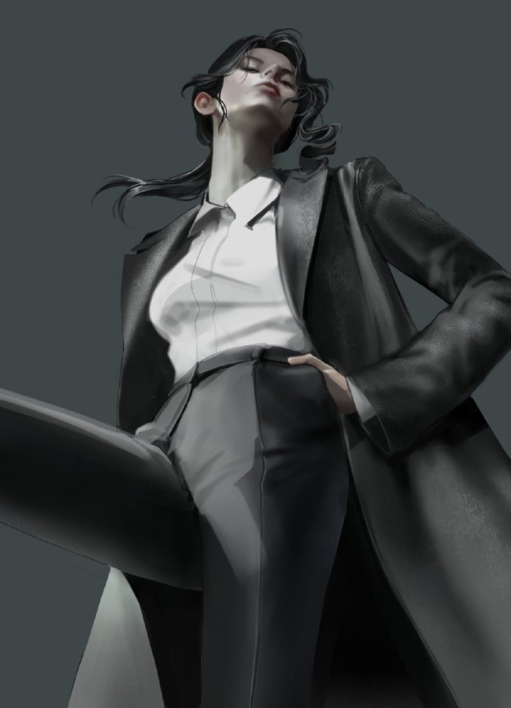 插画分享惊呆这也太帅了吧