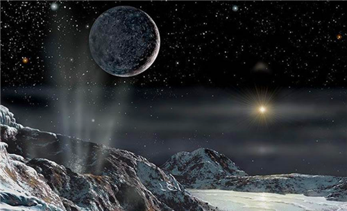 冥王星拍到一只"蜗牛",引发科学家热议,外太空真有生命存在?