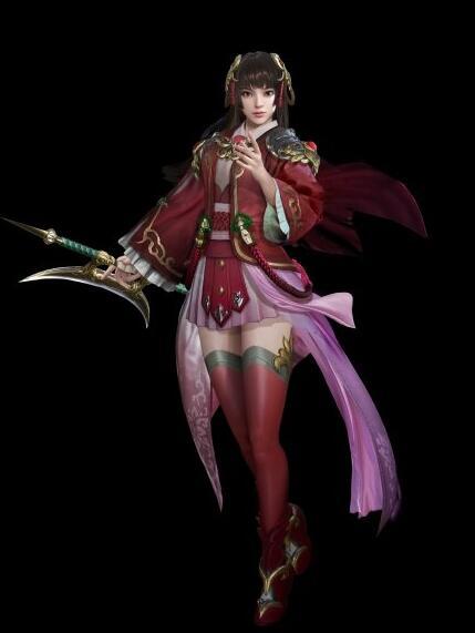 三国群英传女武将立体立绘