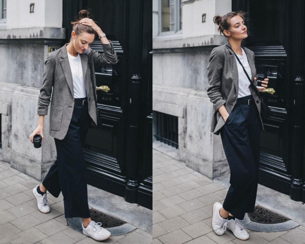 女人穿好西装优雅有气场这14套搭配组合春天可以照搬