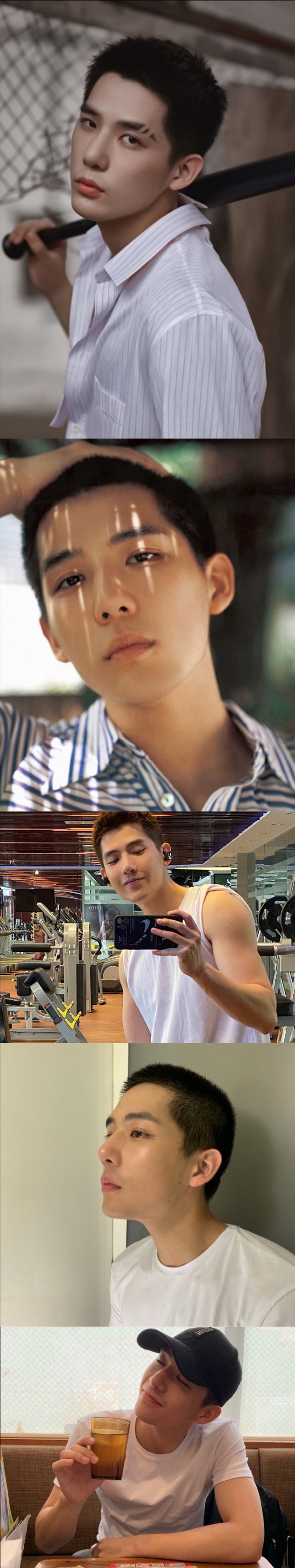 明星壁纸丨寸头发型帅哥合集你最喜欢谁的风格