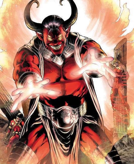 dc多元宇宙,在电影《黑暗正义联盟:天启星战争》中,三宫魔一开始被