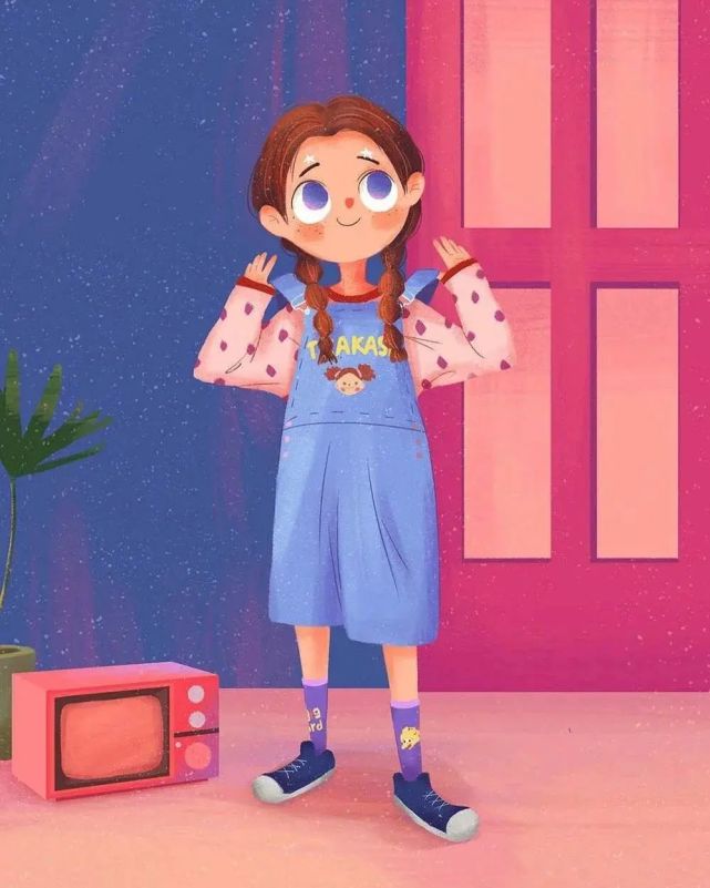 但是细看的话又很耐看,颜色丰富统一,画中人物活灵活现