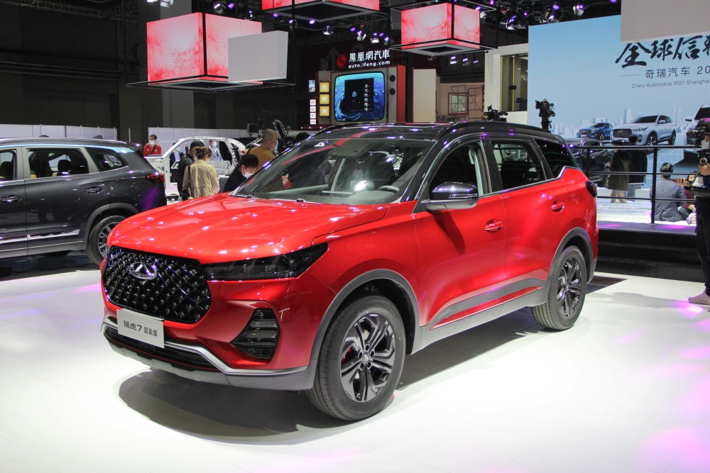 上海车展探馆:"神行"的升级 实拍瑞虎7超能版