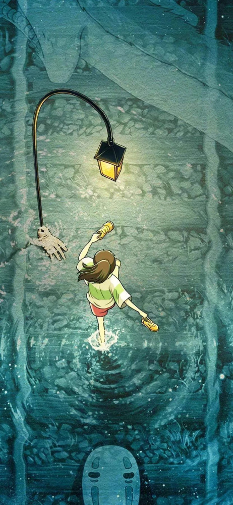 千与千寻壁纸你应该是一场梦我应该是一阵风