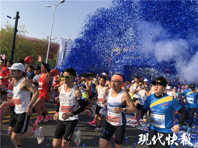 刷屏盐城马拉松嗨动全城