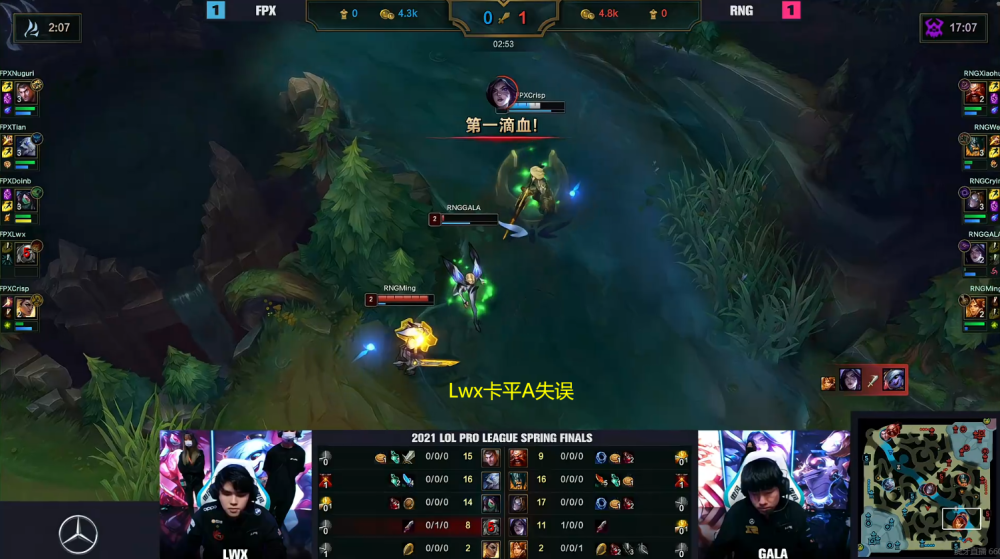 lolgala赛前请神成功赛点局成卡莎封神战五杀操作秀