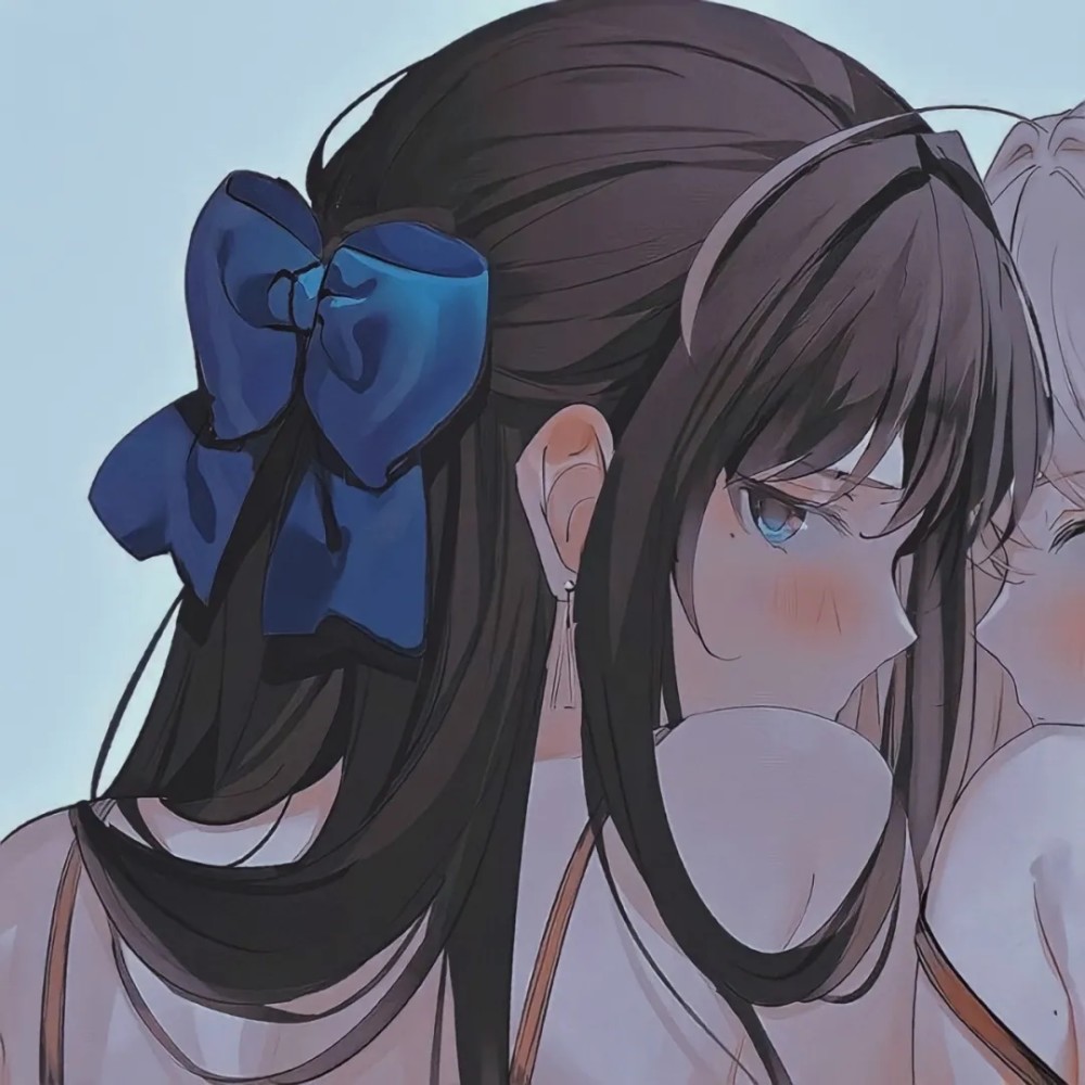 优质闺蜜头像偶尔想你经常偶尔