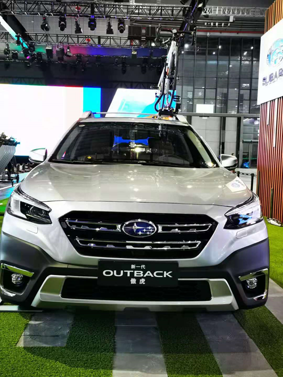 图注:全新斯巴鲁傲虎实车