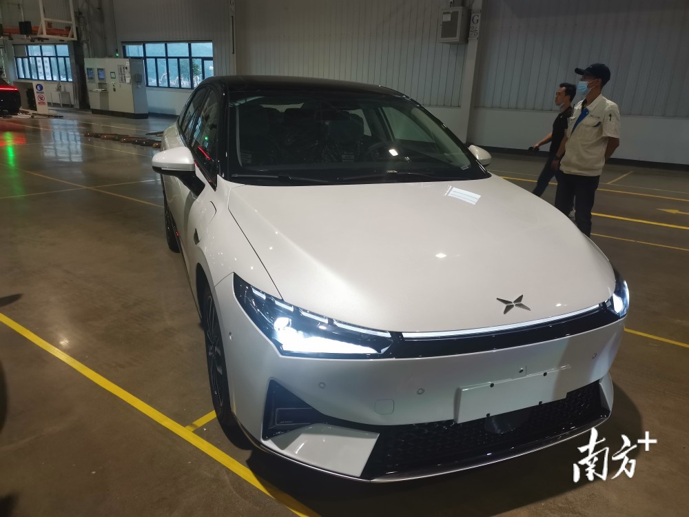 探访小鹏肇庆生产基地:今年预计年产汽车7万辆