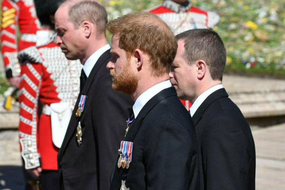 返英奔丧被王室冷对葬礼小动作泄哈里王子真实情绪