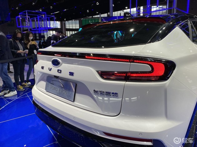2021上海车展福特evos正式亮相采用跨界风格外观设计