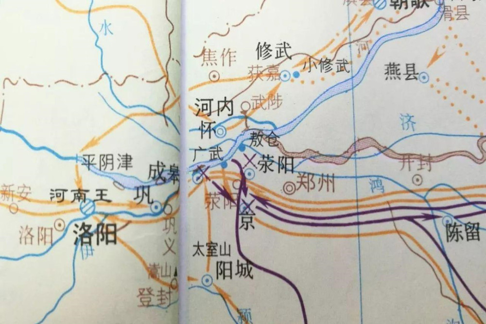 如果刘邦顶住了项羽在荥阳,成皋一线的进攻,并逐渐转入反攻,发生类似