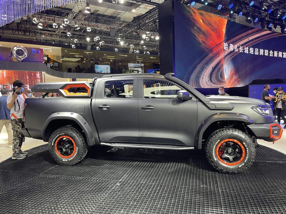 2021上海车展:长城炮"黑弹"特别版亮相