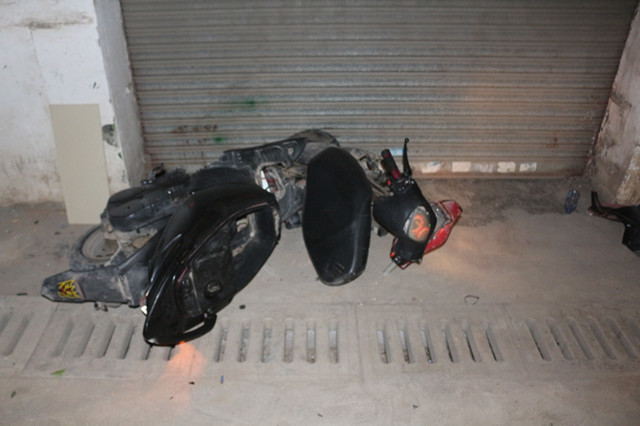 韶关鬼火少年带着朋友飙车下一秒隔着屏幕都让人感觉疼