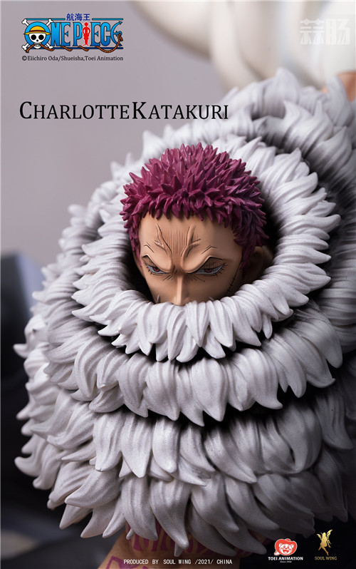 精灵社推出海贼王夏洛特卡塔库栗雕像