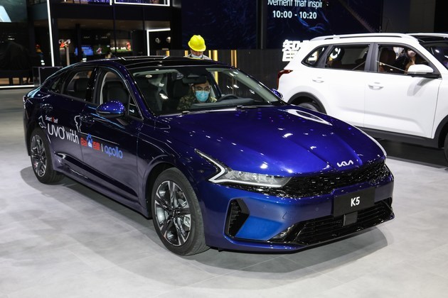 2021上海车展实拍k5凯酷不止于颜值