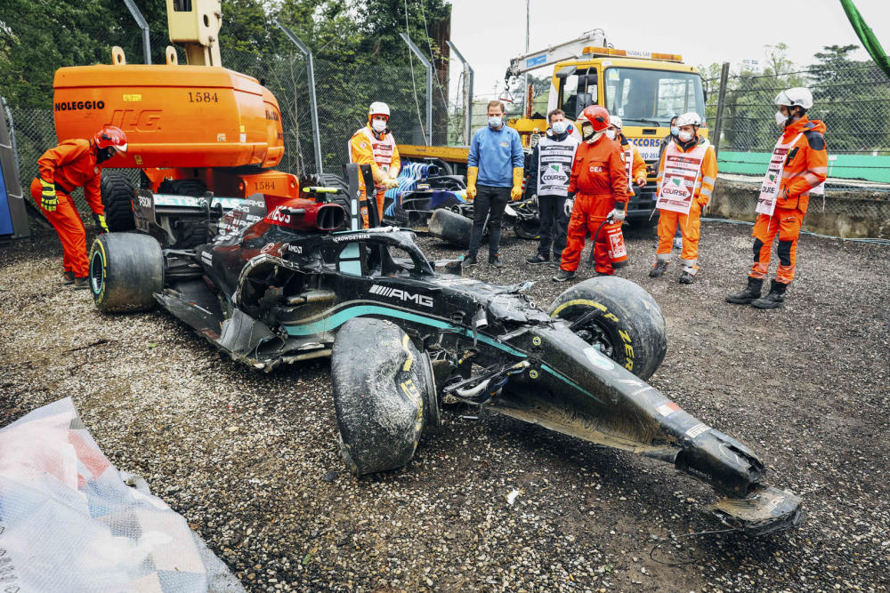 f1严重事故登上热搜!为了车手安全,f1用了哪些"黑科技"?_腾讯新闻