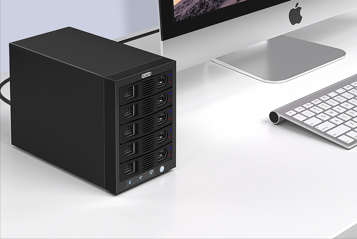 存储扩容"硬核"担当!优越者五盘位硬盘柜50tb海量扩容_腾讯新闻