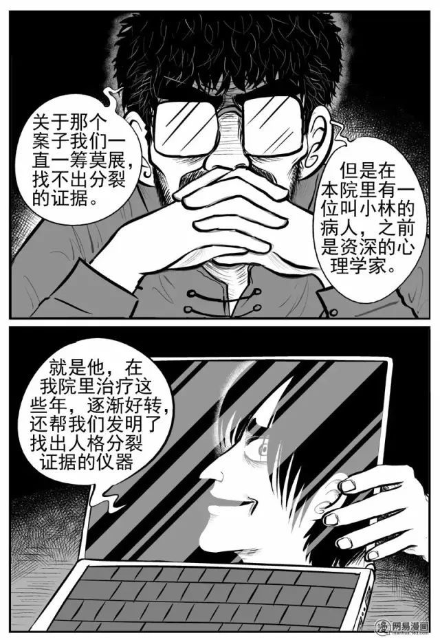 人性恐怖漫画 拥有多重人格的诡异男子 腾讯新闻