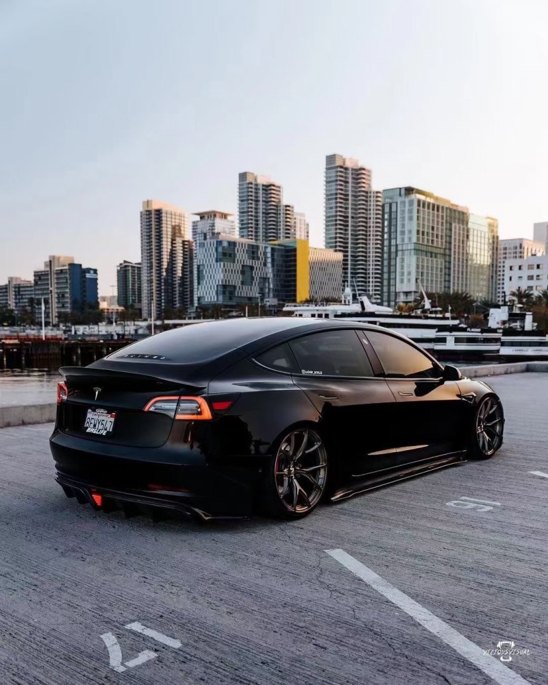 可性能可耍帅,特斯拉model 3外观改装