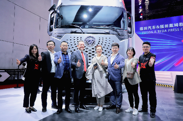 未来已至 上海车展因银河而熠熠生辉|商用车|上海车展|重卡|福田