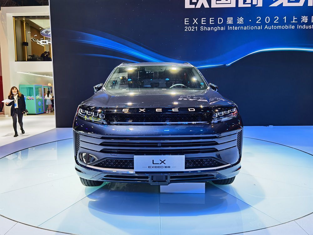 2021上海车展实拍星途lx凡尔赛版这台车很懂消费者