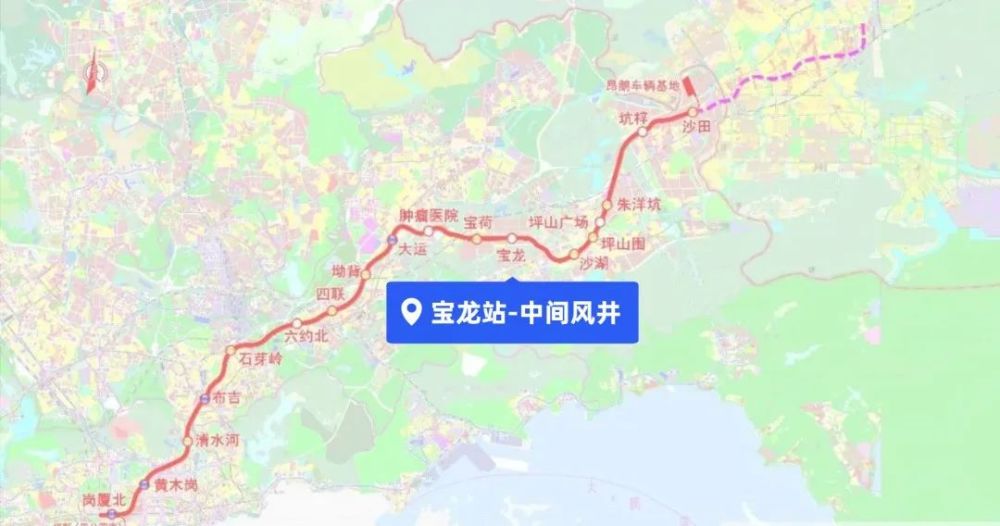 深圳地铁14号线加速坪山福田仅45分钟