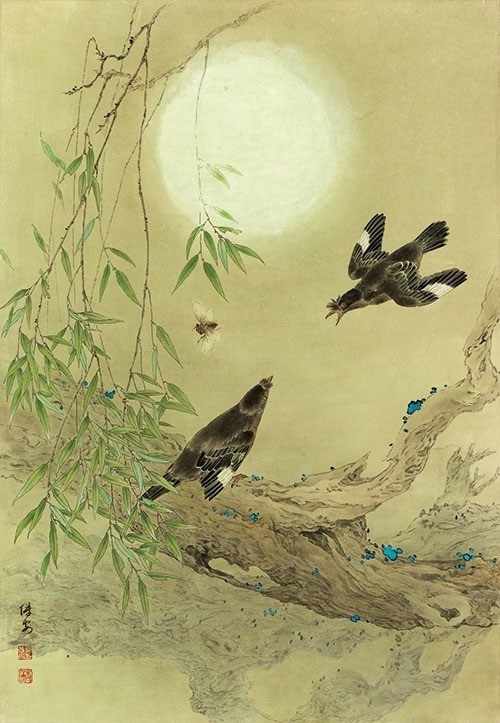 让传统艺术浸润校园邹传安花鸟画展搬进中南大学