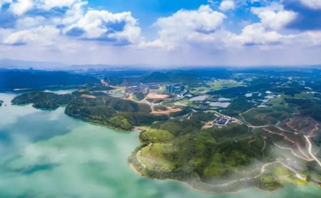 江门恩平泉林水禾田泉世界那金谷景区畅泡稻香谷里温泉