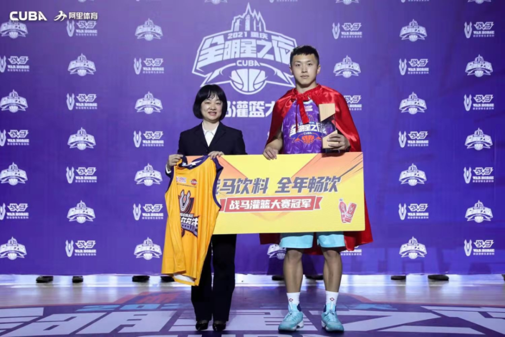 "中国戈登"再发威!河南大学生杨浩再获cuba扣篮王