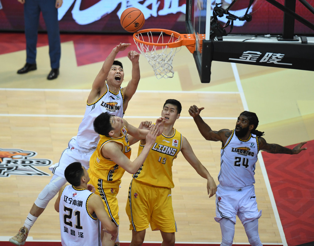 体育篮球cba季后赛辽宁本钢队晋级四强4
