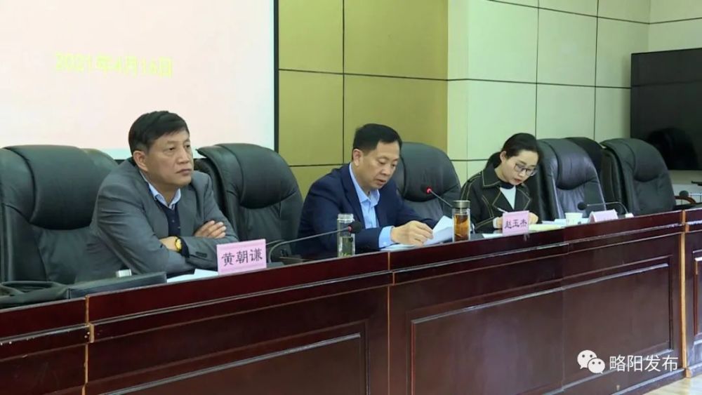 项目为王提质增效略阳研判第二季度招商引资重点工作