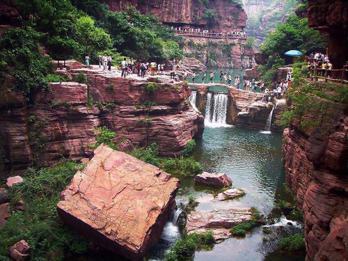 美丽大河南八里沟景区