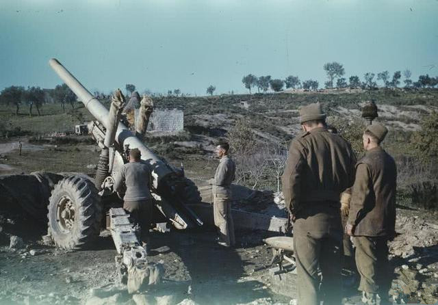 二战皇家陆军55英寸火炮:口径140毫米重炮,一直服役到80年代