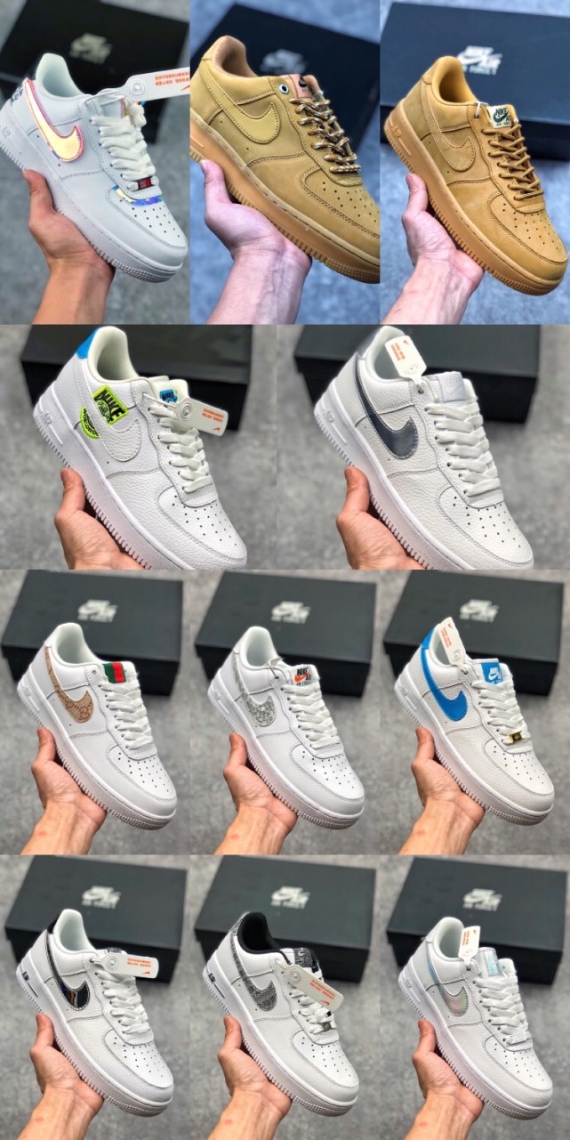 af1空军一号小麦低帮电玩英雄联盟