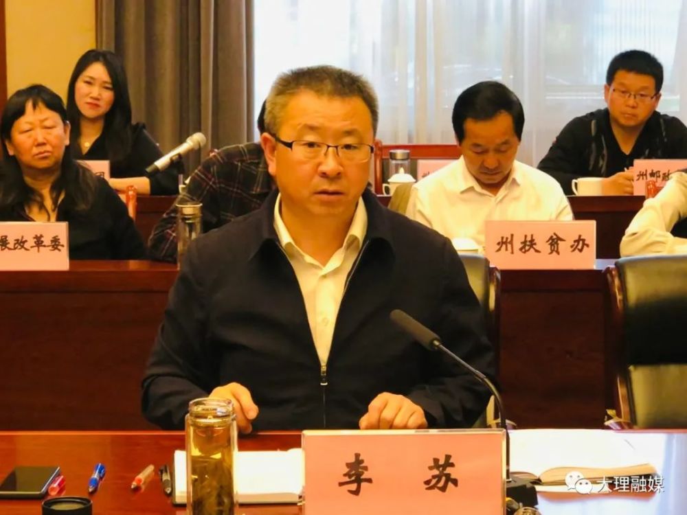 大理州人民政府副州长李苏出席座谈会.